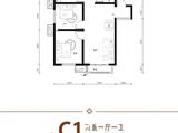 东方国际_2室1厅1卫 建面87平米