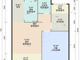 李沧区京口路配售型保障性住房_3室2厅2卫 建面75平米